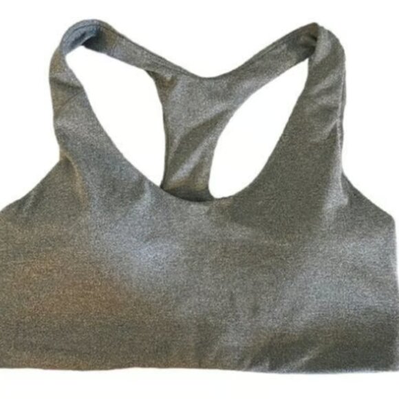 Old Navy Power Sport Gray Sports Bra Size Med EUC #M-015 - Picture 1 of 5
